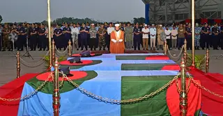 কর্তব্য পালনকালে সড়ক দুর্ঘটনায় বিমান বাহিনীর ৩ সদস্যের মৃত্যু